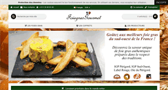 Desktop Screenshot of foiegrasgourmet.com